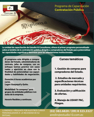 Nuevo ciclo de capacitaciones para entidades contratantes